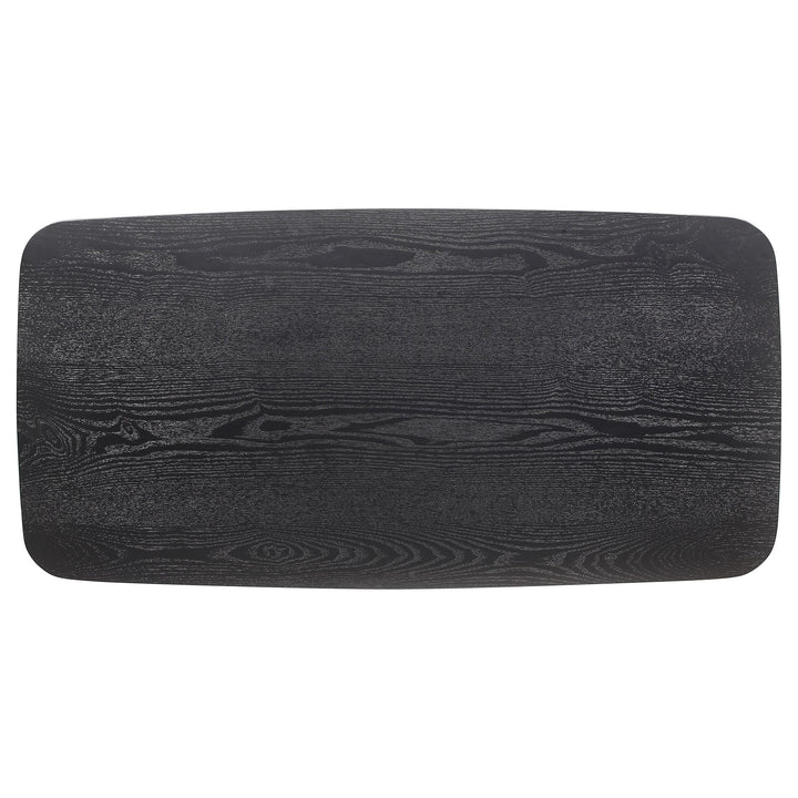 Coaster Furniture 708490 Radley 3-piece Rectangular Coffee Table Set Black