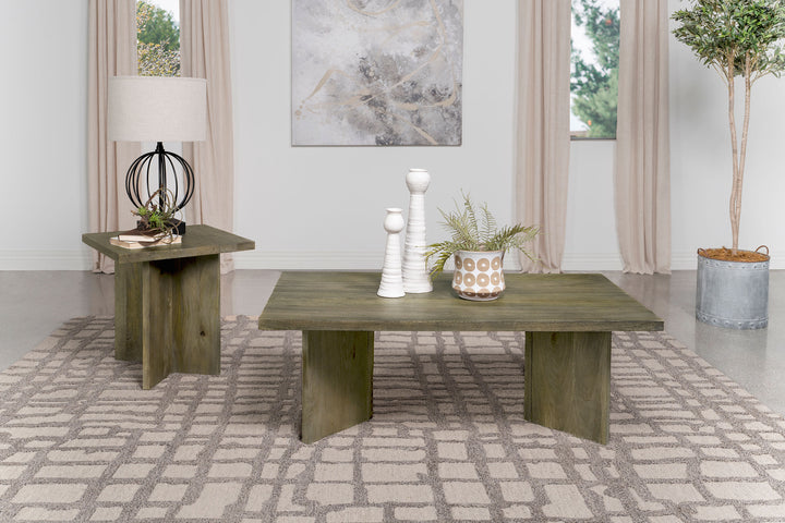 Andando - 2 Piece Coffee And End Table Set - Mango Brown