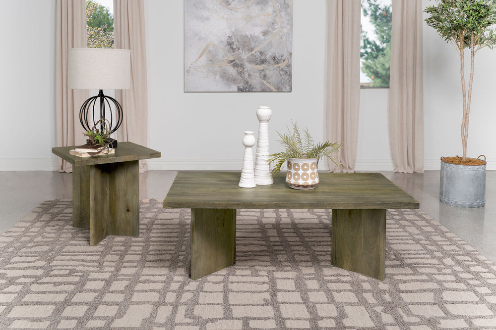 Andando - 2 Piece Coffee And End Table Set - Mango Brown