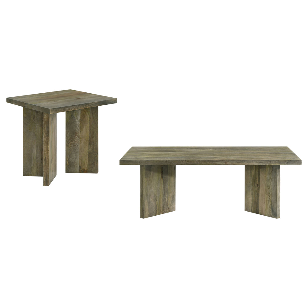 Andando - 2 Piece Coffee And End Table Set - Mango Brown