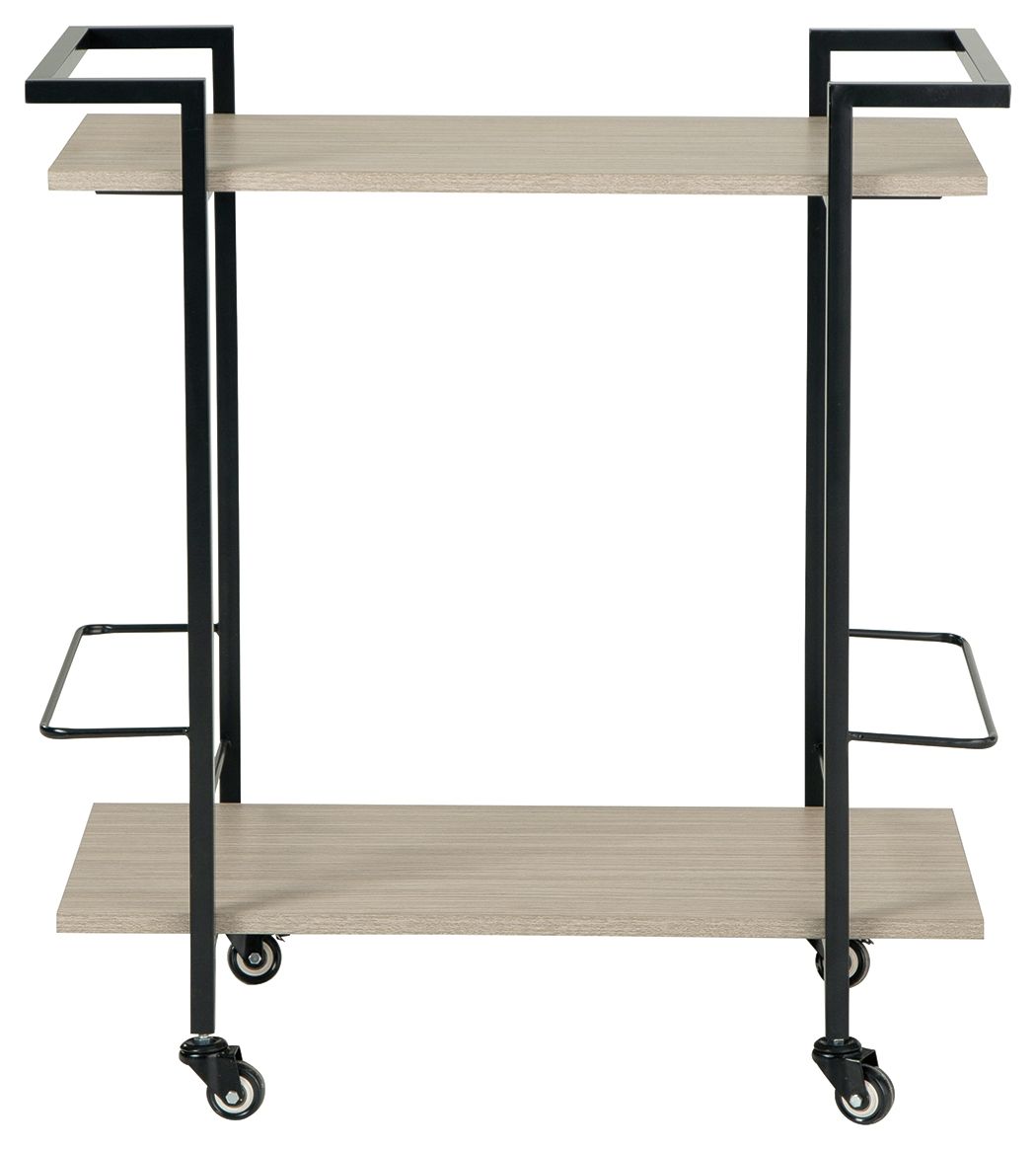 Waylowe - Bar Cart - Brown / Black