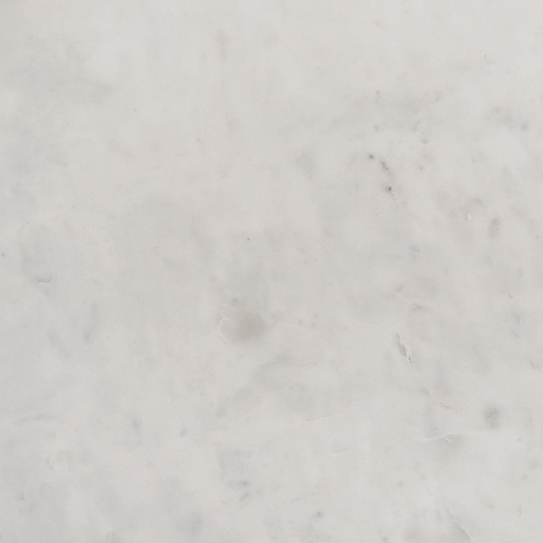 Coaster Furniture 709668-S2 Astoria 2-piece Marble Coffee and End Table Set White