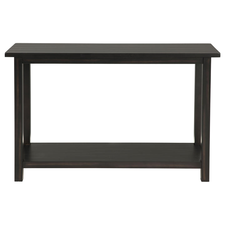 Coaster Furniture 710569 Payne Wood Entryway Sofa Console Table Java