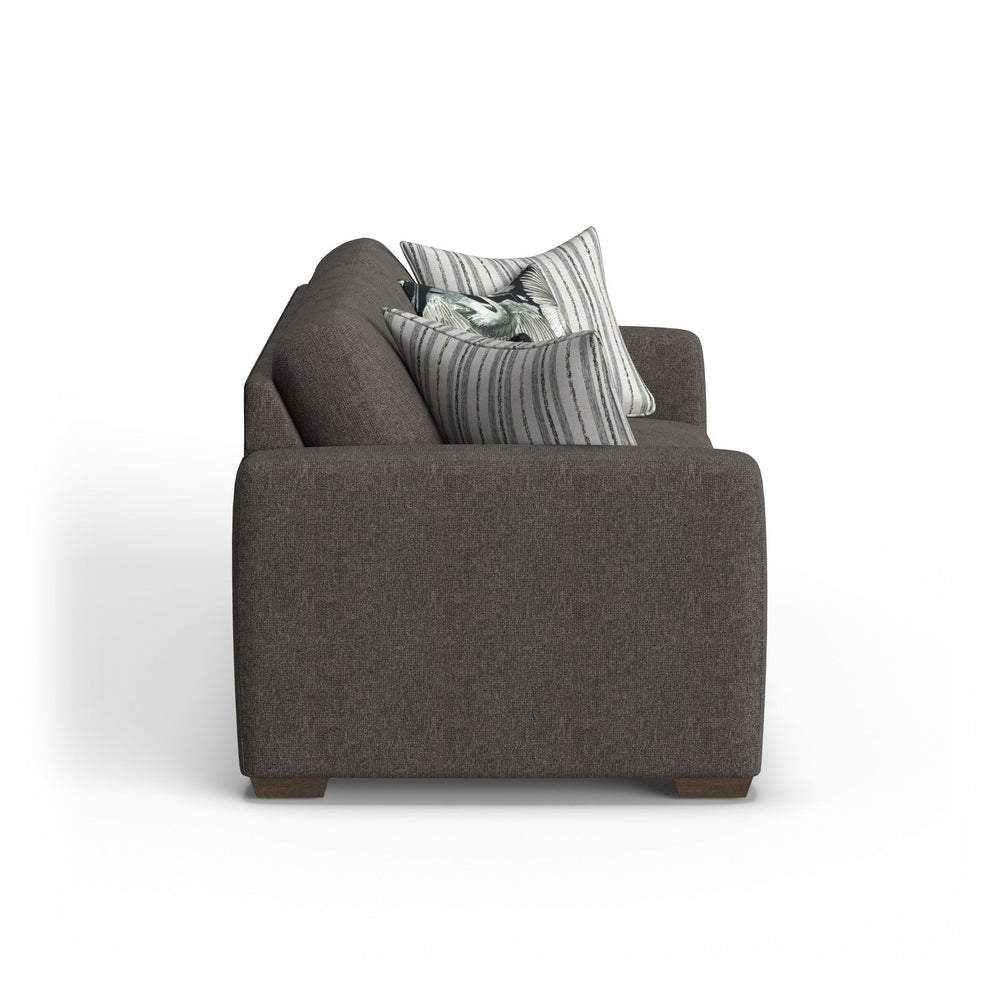 Collins Fabric Three-Cushion Sofa - dimensions