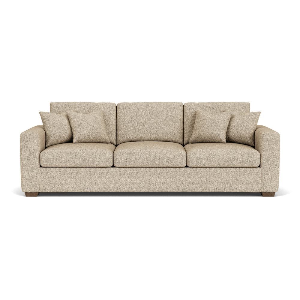 Collins Fabric Large Three-Cushion Sofa