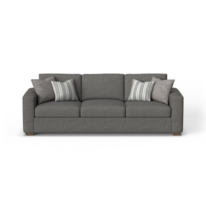 Collins Fabric Large Three-Cushion Sofa - view 2