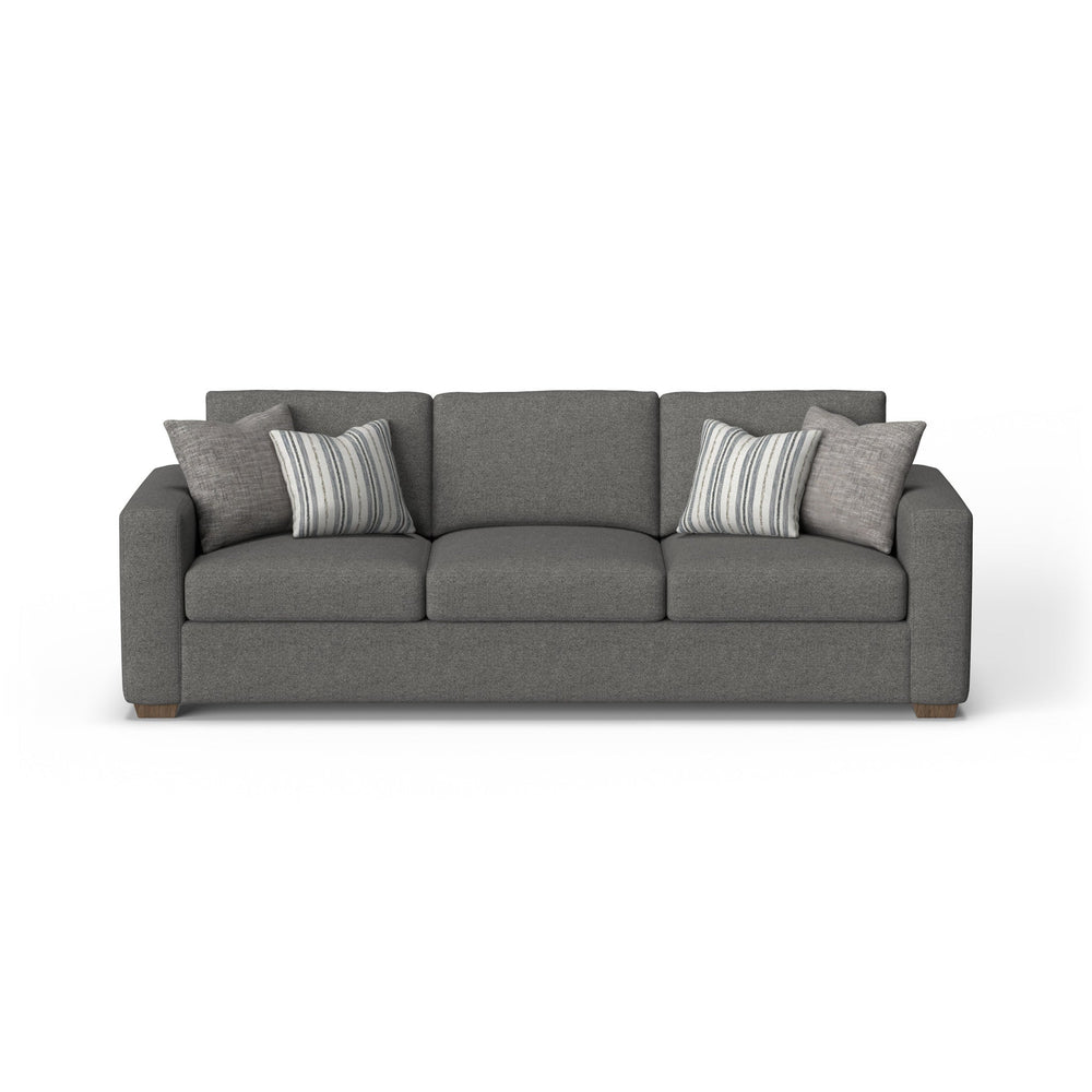 Collins Fabric Large Three-Cushion Sofa - view 2