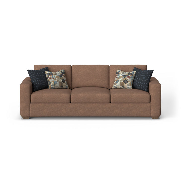 Collins Fabric Large Three-Cushion Sofa - view 6