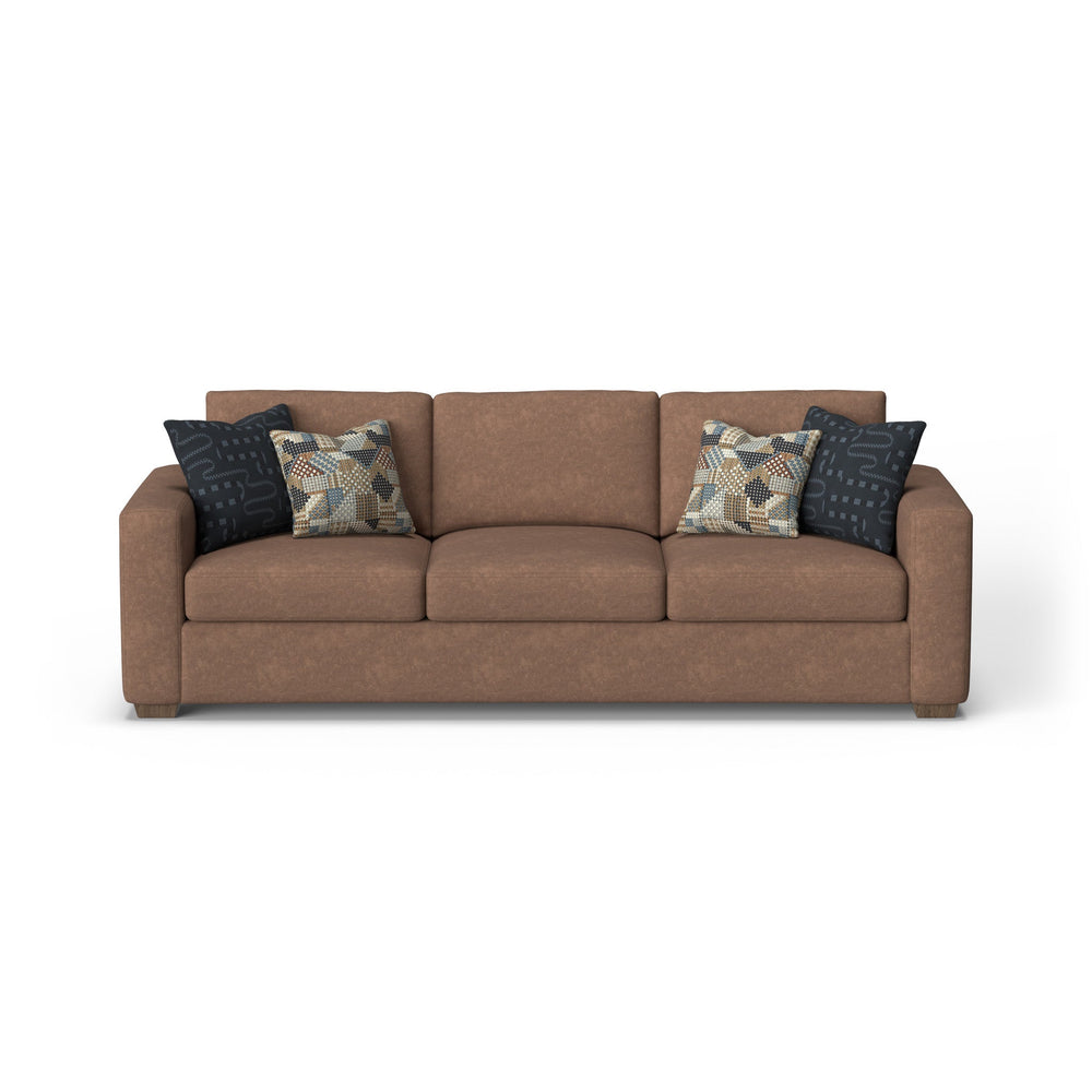 Collins Fabric Large Three-Cushion Sofa - view 6