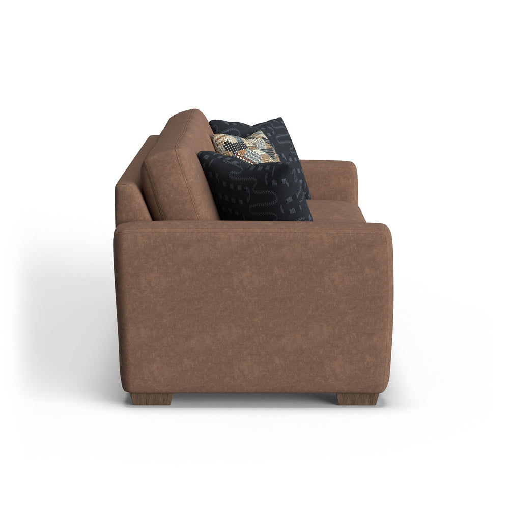Collins Fabric Large Three-Cushion Sofa - dimensions