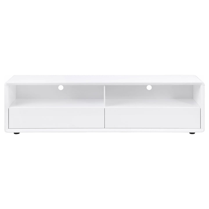 Coaster Furniture 710750 Ellice 71-inch TV Stand Media Console White