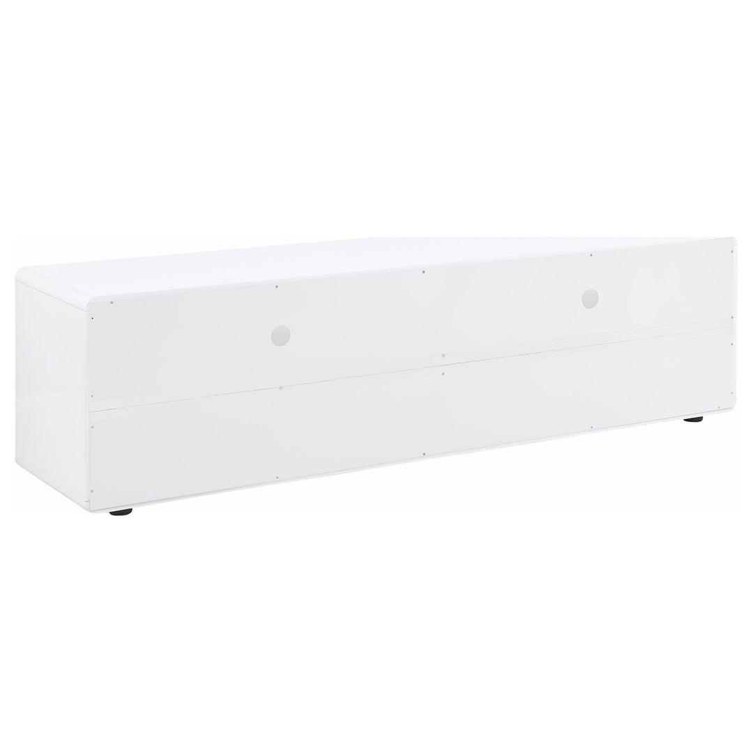 Coaster Furniture 710750 Ellice 71-inch TV Stand Media Console White