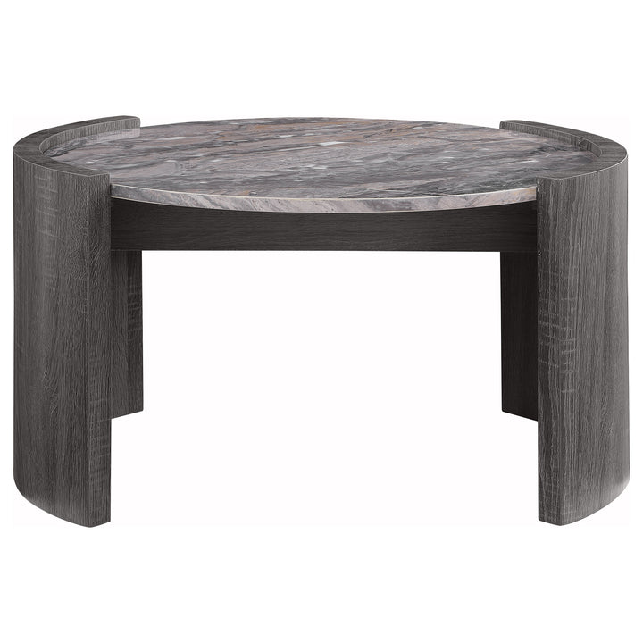 Gladstone - 2 Piece Coffee And End Table Set - Distressed Gray