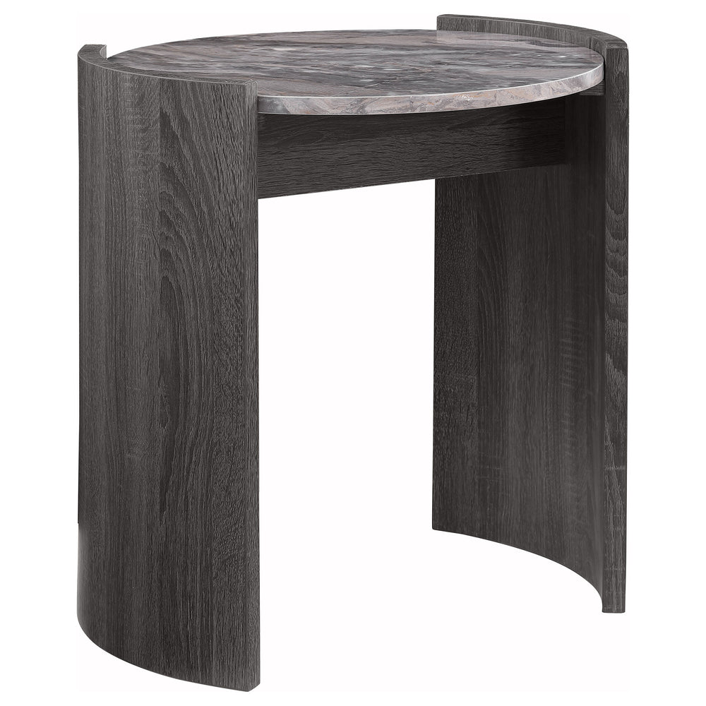 Gladstone - 2 Piece Coffee And End Table Set - Distressed Gray