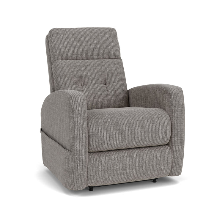 Charlotte Power Recliner With Power Headrest &amp; Lumbar Gray