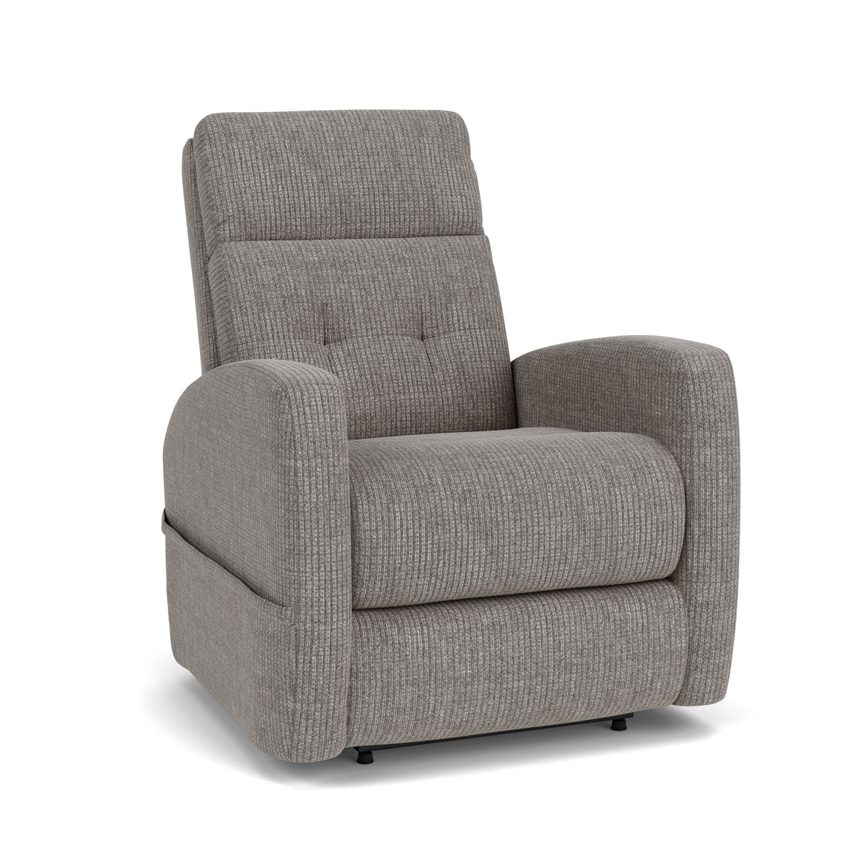 Charlotte Power Recliner With Power Headrest & Lumbar Gray