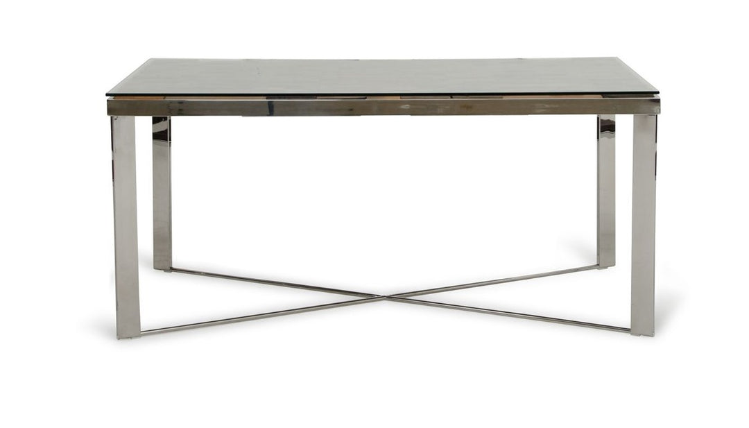 Santiago Modern Rectangular Wood Mosaic Dining Table