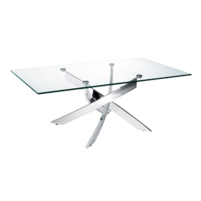 Pyrite Modern Glass Coffee Table