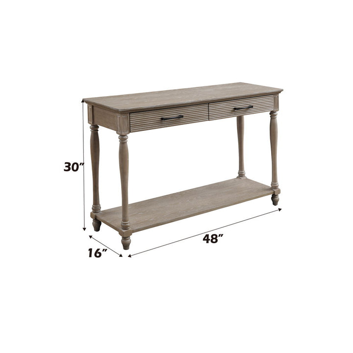 Ariolo - Sofa Table - Weathered Oak