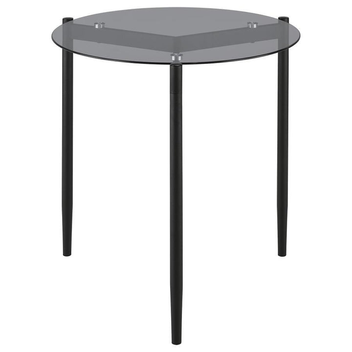 Rosalie - 2 Piece Round Coffee And End Table Set - Gray
