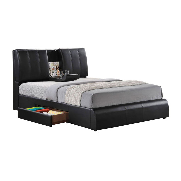 kofi-eastern-king-bed-with-storage-black-synthetic-leather