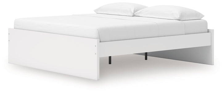 Onita - King Platform Bed - White by Ashley Furniture product image