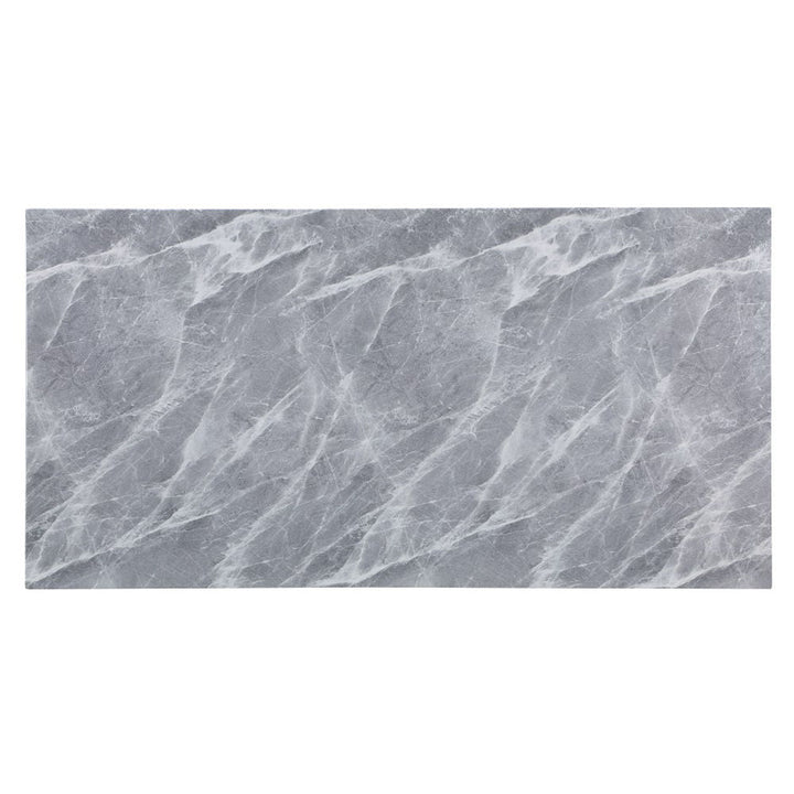 Hollyn - Dining Table With Engineered Stone Top - Engineered Stone & White