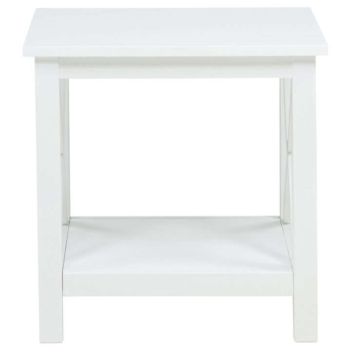 Skyview - 2 Piece Rectangular Lift Top Coffee Table Set - White