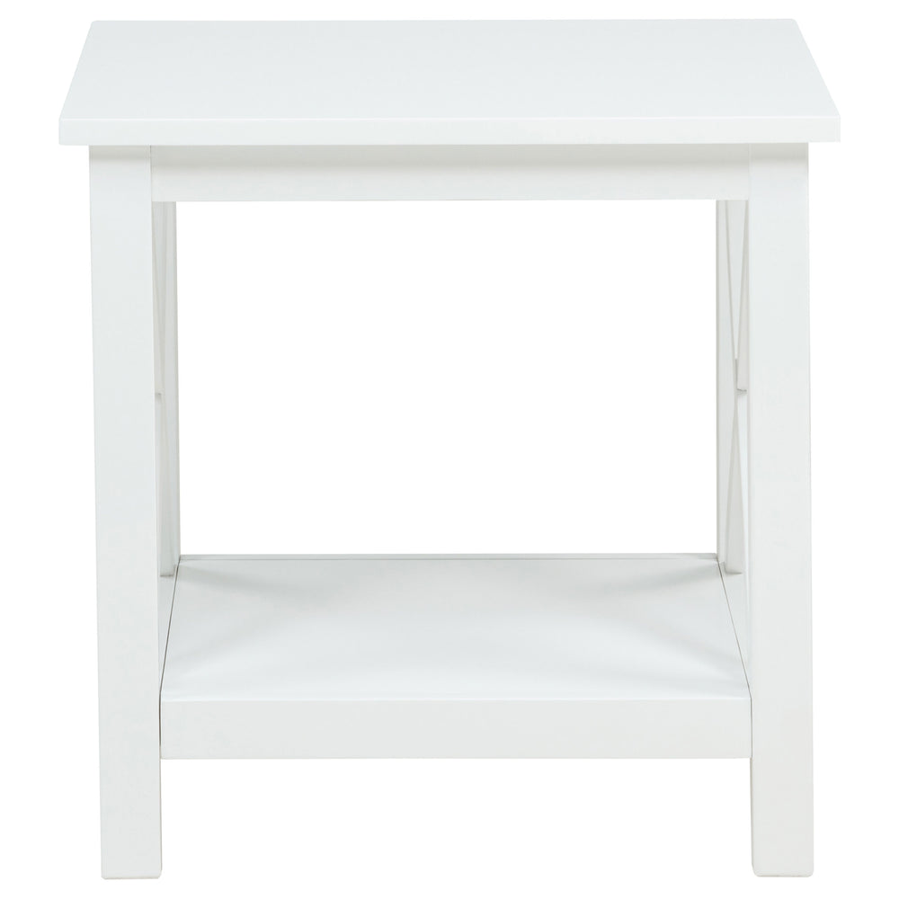 Skyview - 2 Piece Rectangular Lift Top Coffee Table Set - White