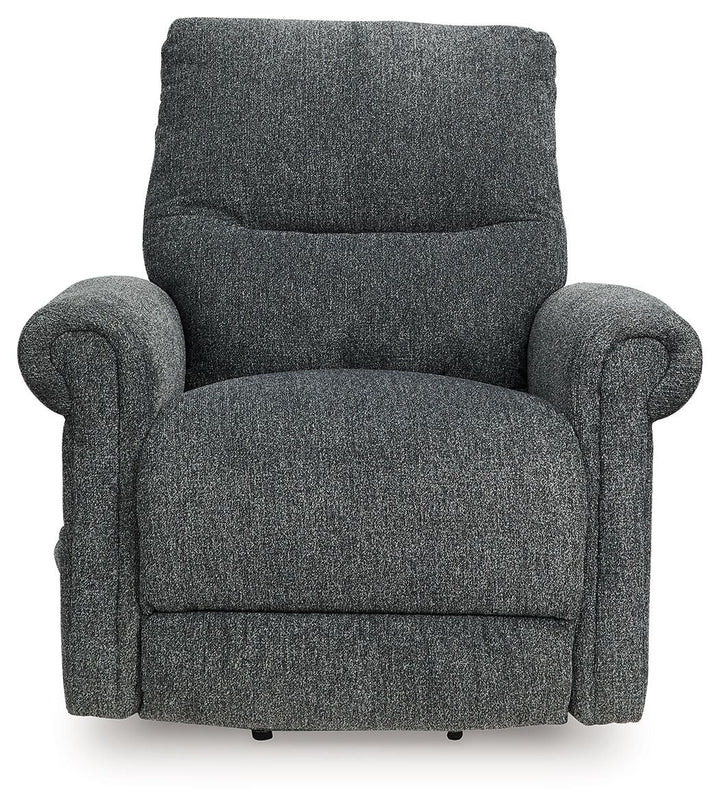 Aureta Power Lift Recliner with Heat and Massage in Next-Gen Nuvella™ Fabric - Brown