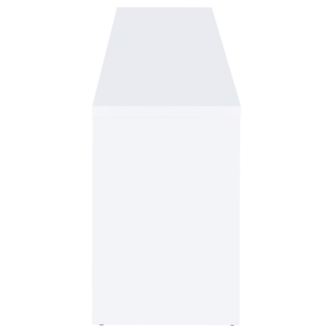 Coaster Furniture 724113 Laughlin 4-door Engineered Wood 78-inch TV Stand White