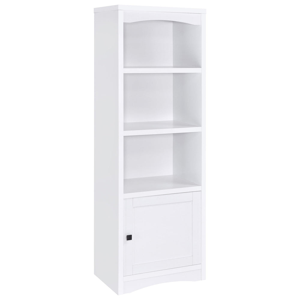 Coaster Furniture 724114 Laughlin 3-shelf Engineered Wood Media Tower White