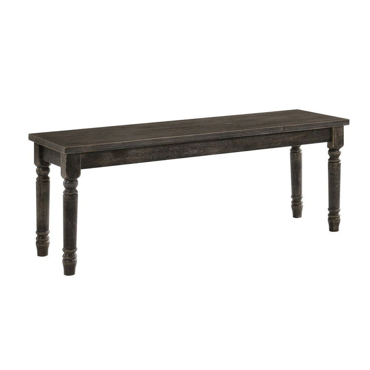 Claudia II - Bench - Weathered Gray