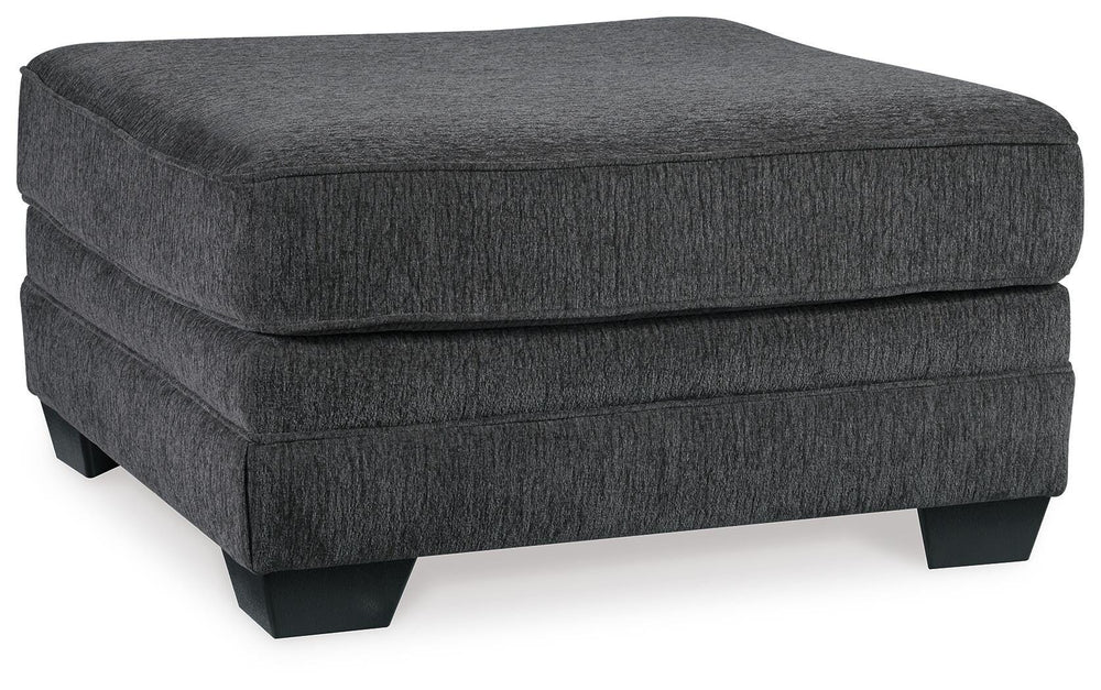 Tracling Oversized Ottoman - Dark Gray (1)