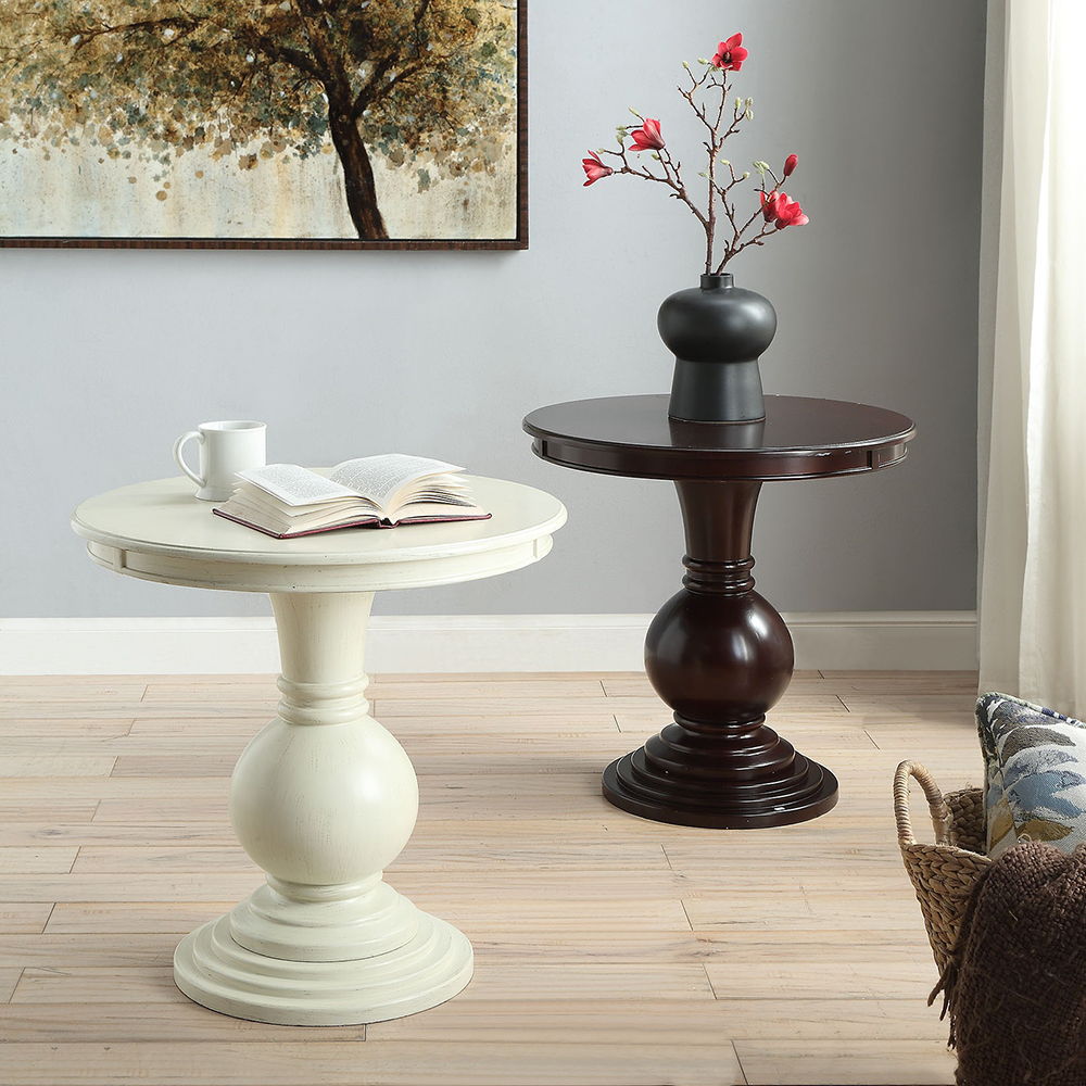 Alyx - Accent Table - Antique White