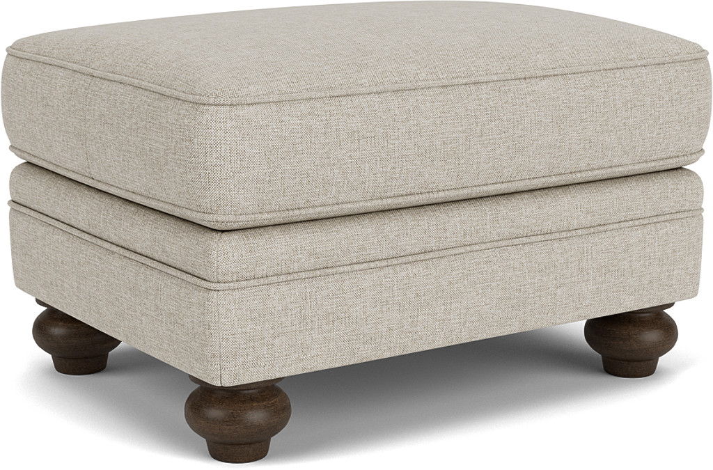 Winston  Ottoman  Light Gray
