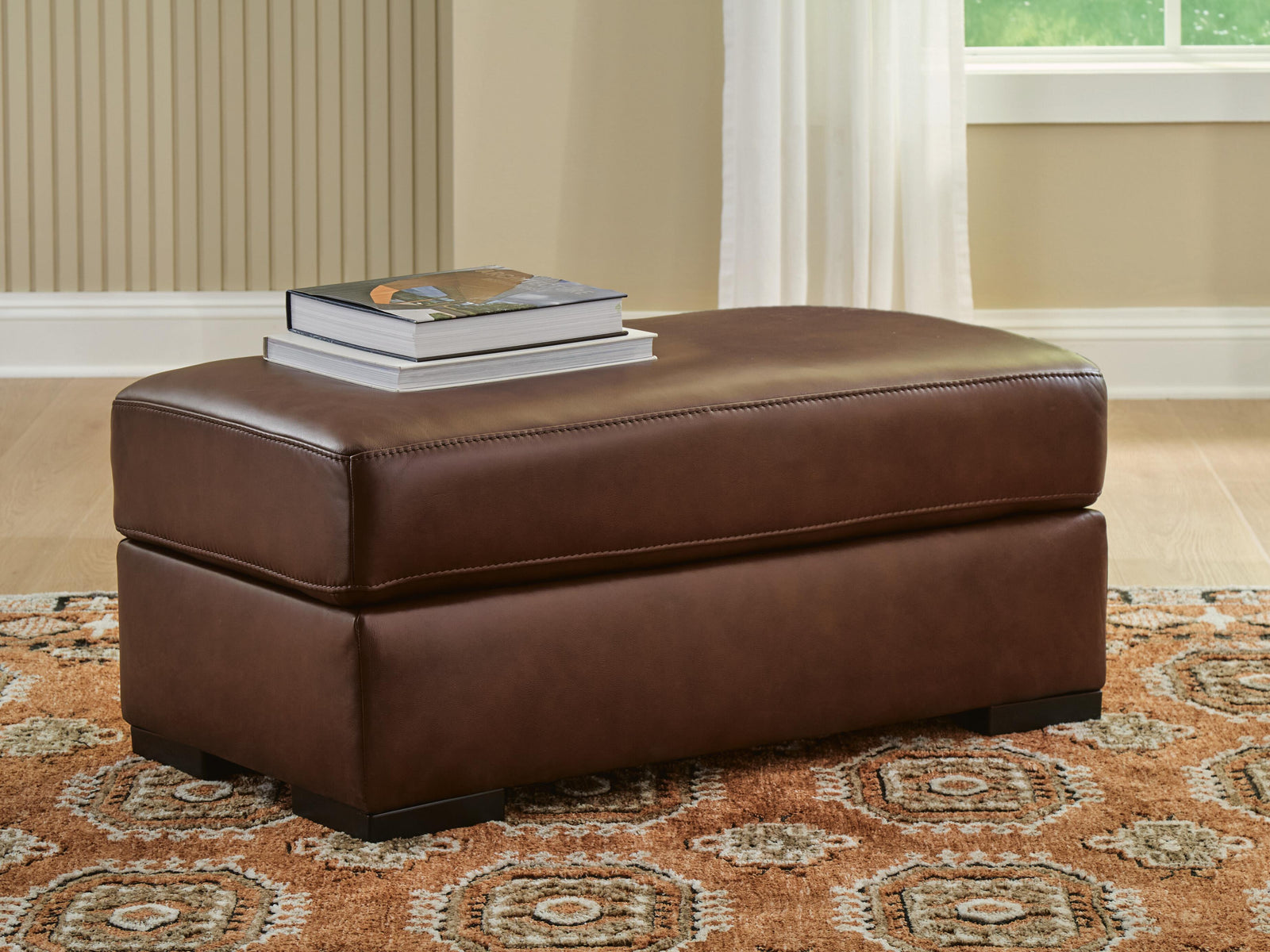Brogliano Ottoman - Light Brown (2)