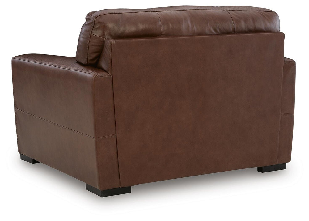 Brogliano Oversized Chair - Light Brown (4)