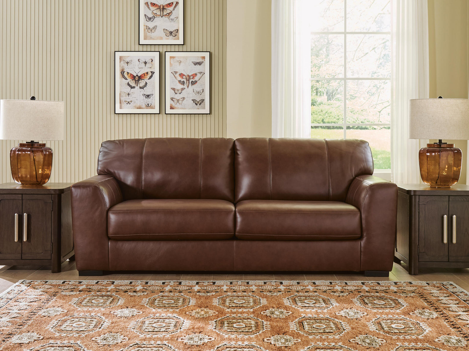 Brogliano Sofa - Light Brown (2)
