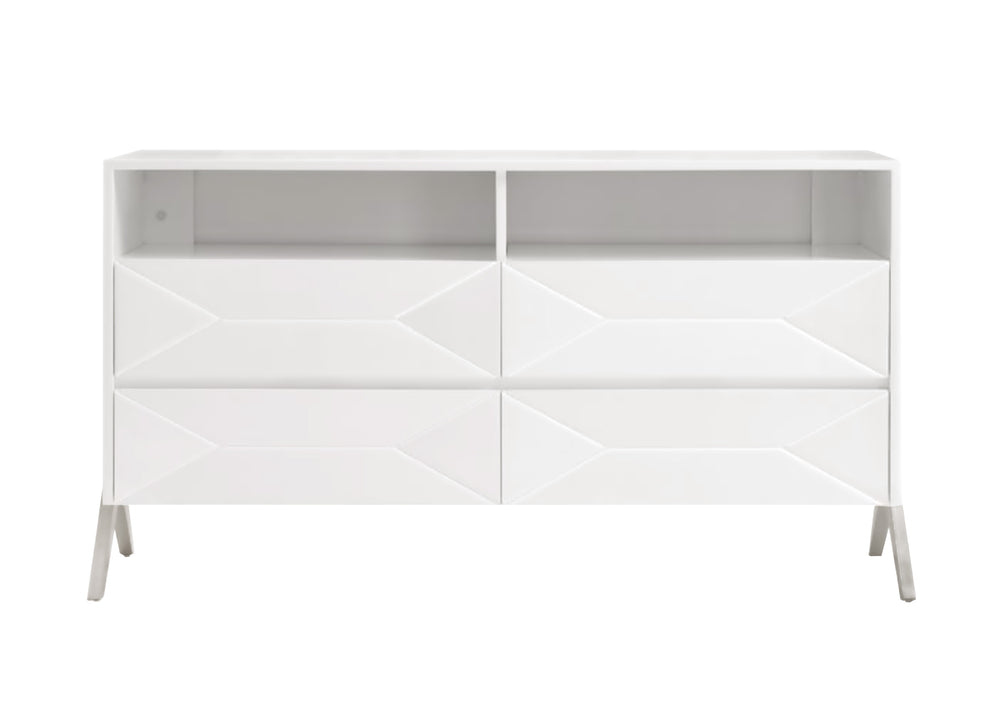Candid Modern White Dresser