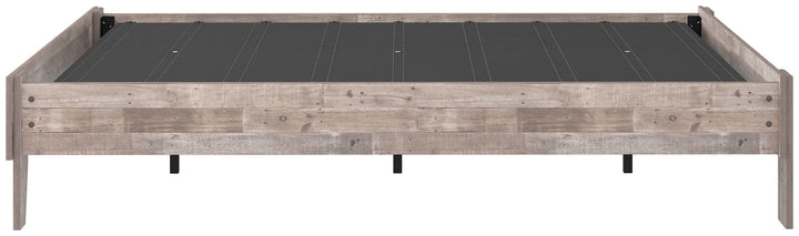 Neilsville - Full Platform Bed - Whitewash