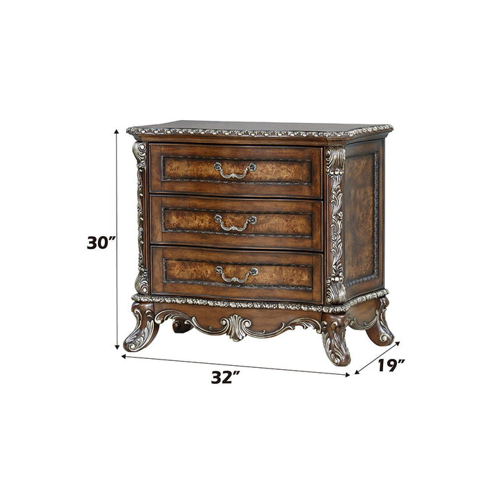 Devany - Nightstand - Cherry