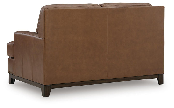 Saonara Loveseat - Light Brown (4)