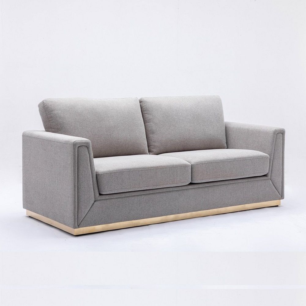 ACME Furniture Valin Sofa Gray Linen
