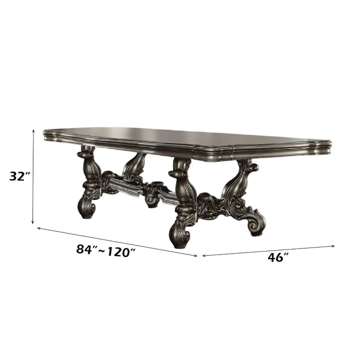 Versailles - Dining Table - Antique Platinum