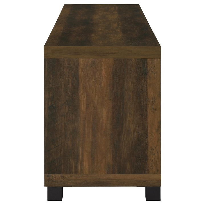 Coaster Furniture 736293-SET Sachin 3-piece 79" TV Entertainment Center Dark Pine