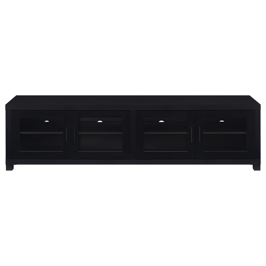Coaster Furniture 736303-SET Jupiter 3-piece Entertainment Center 79-inch TV Stand Black