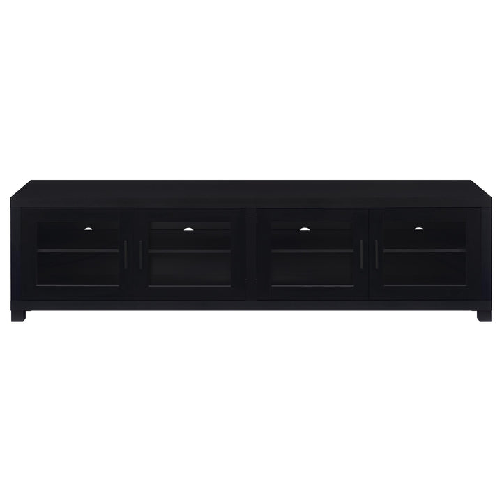 Coaster Furniture 736303-SET Jupiter 3-piece Entertainment Center 79-inch TV Stand Black