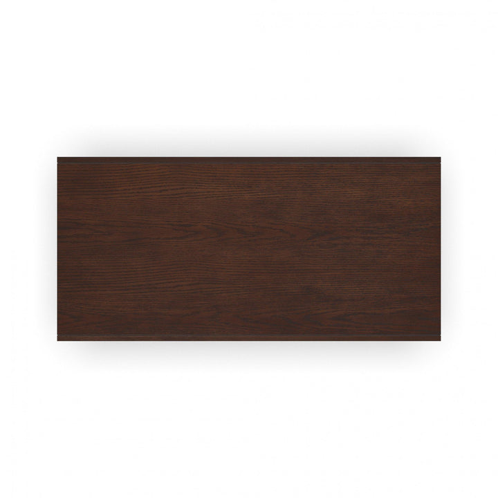 Waterfall Rectangular Coffee Table with Casters