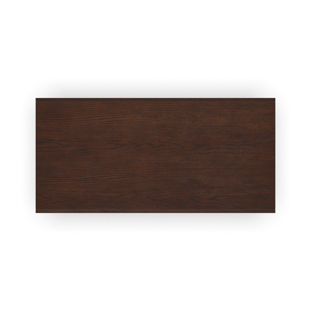 Waterfall Rectangular Coffee Table with Casters